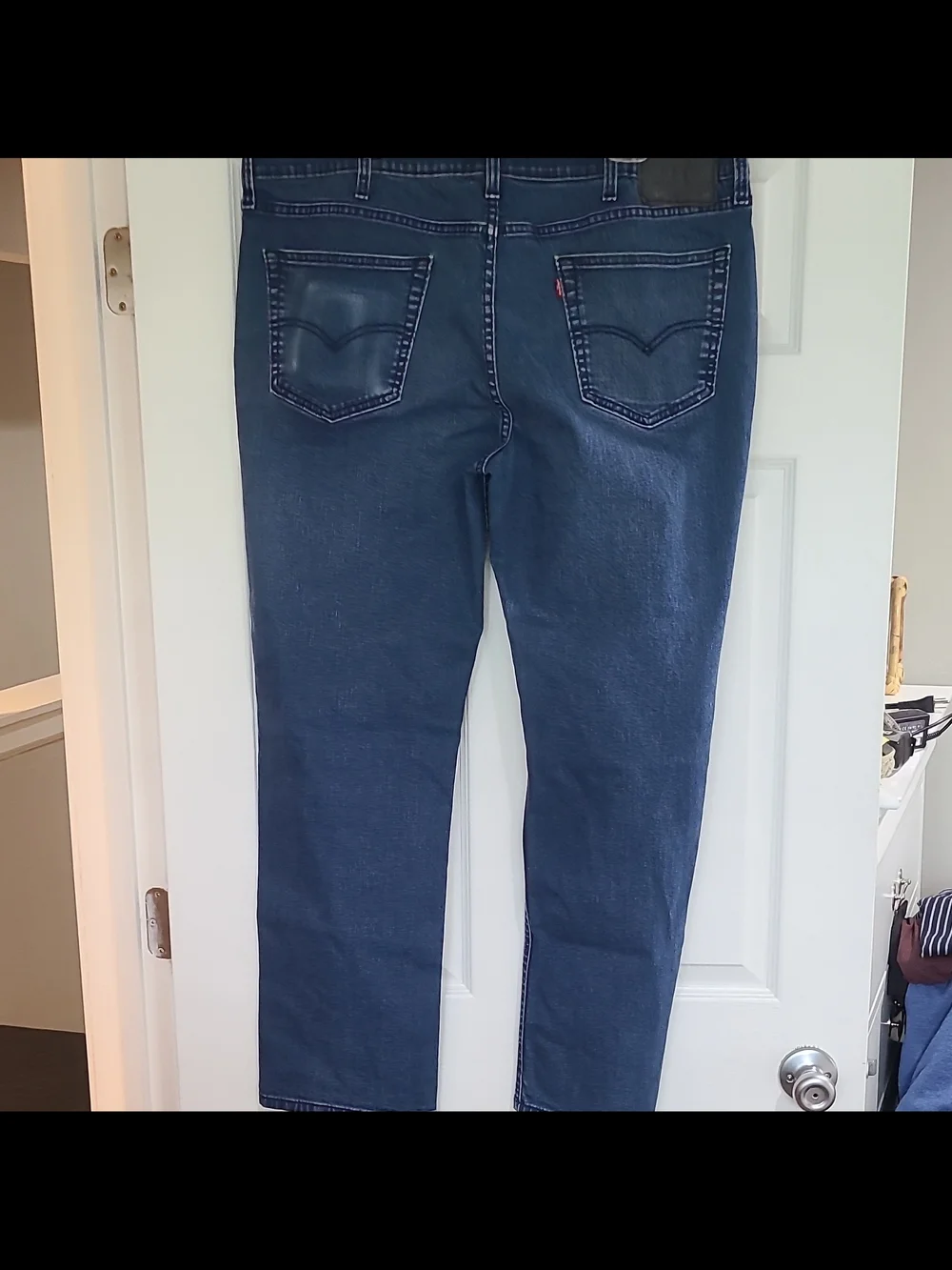 Levi's 541 40x34 Men's Blue Denim Jeans Straight Leg Mid Rise Medium Wash